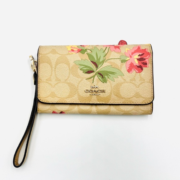 Coach Flap Phone Wallet/Wristlet